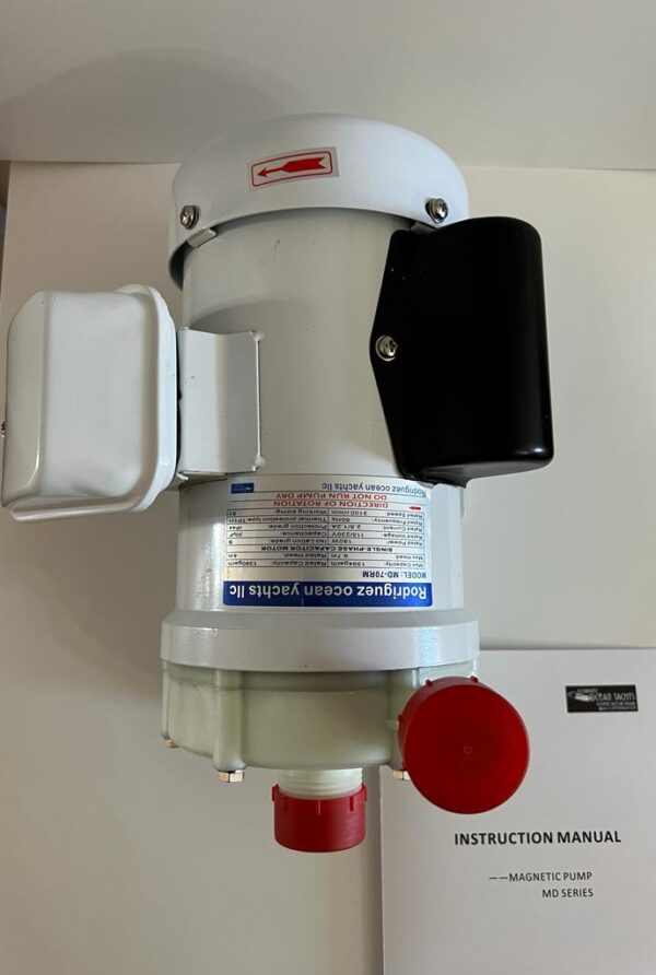 AIR CONDITIONING CIRCULATION AND SEA WATER MD-70 115/230 volt 50/60 hz - Image 2