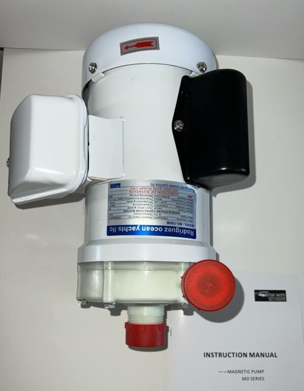 AIR CONDITIONING CIRCULATION AND SEA WATER MD-70 115/230 volt 50/60 hz